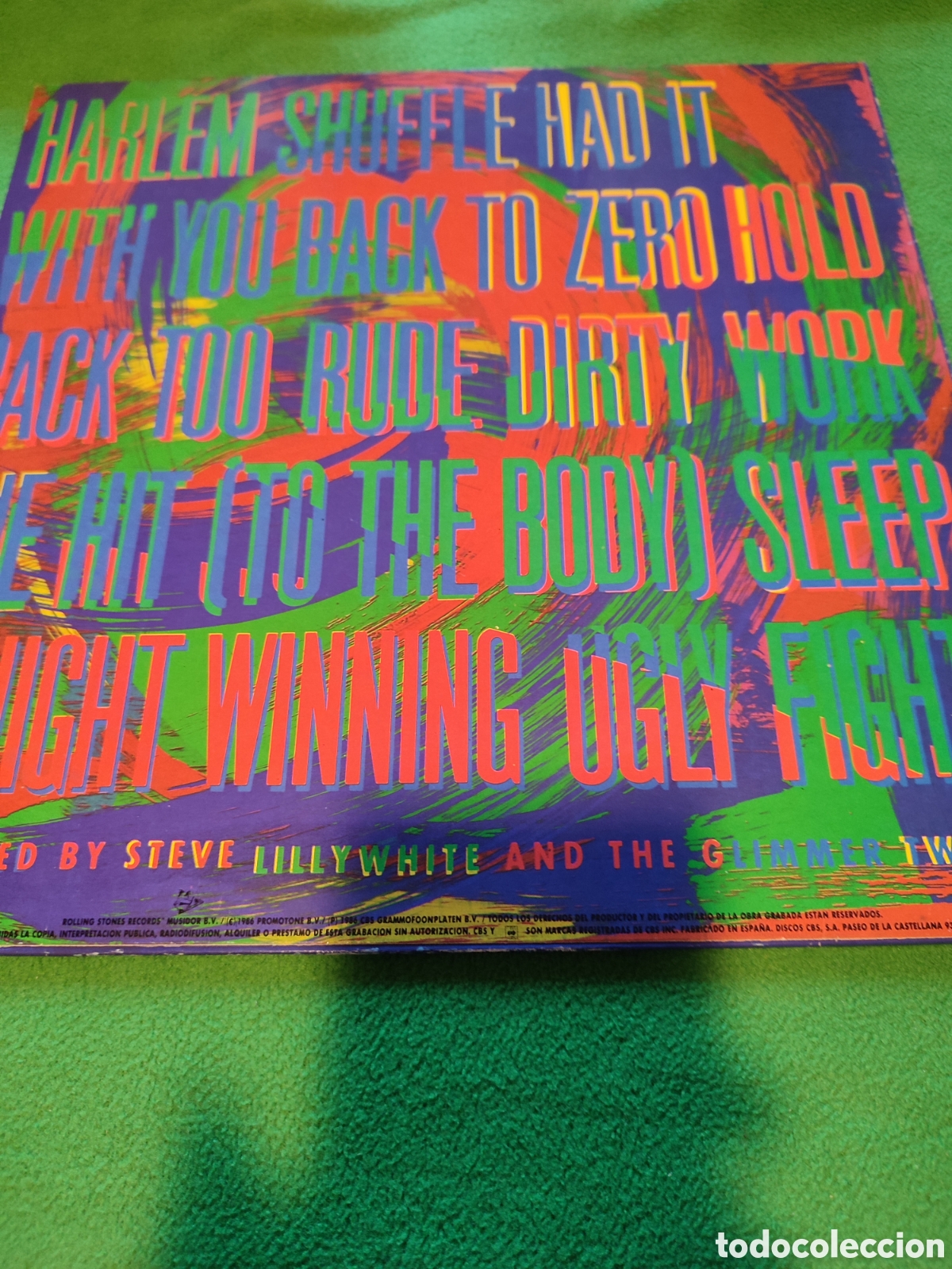 Discos de vinilo: The Rolling Stones - Dirty work - Foto 2