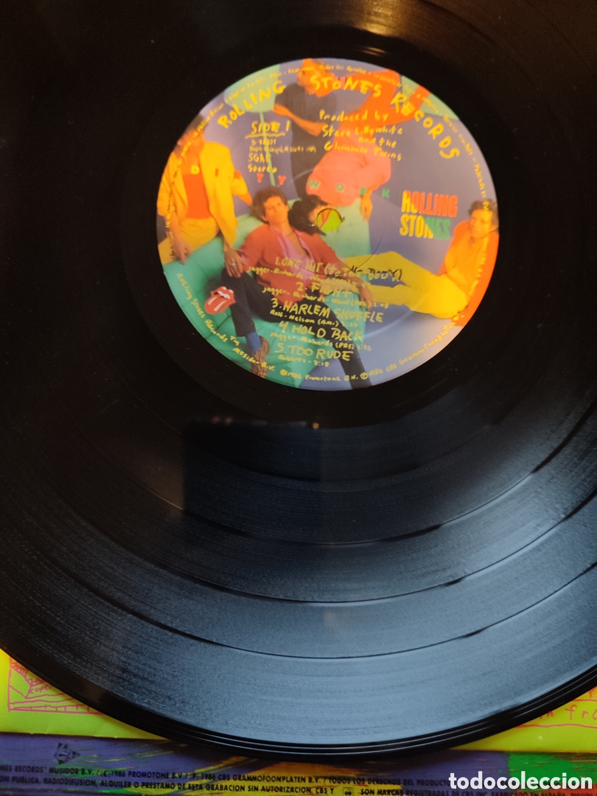 Discos de vinilo: The Rolling Stones - Dirty work - Foto 5