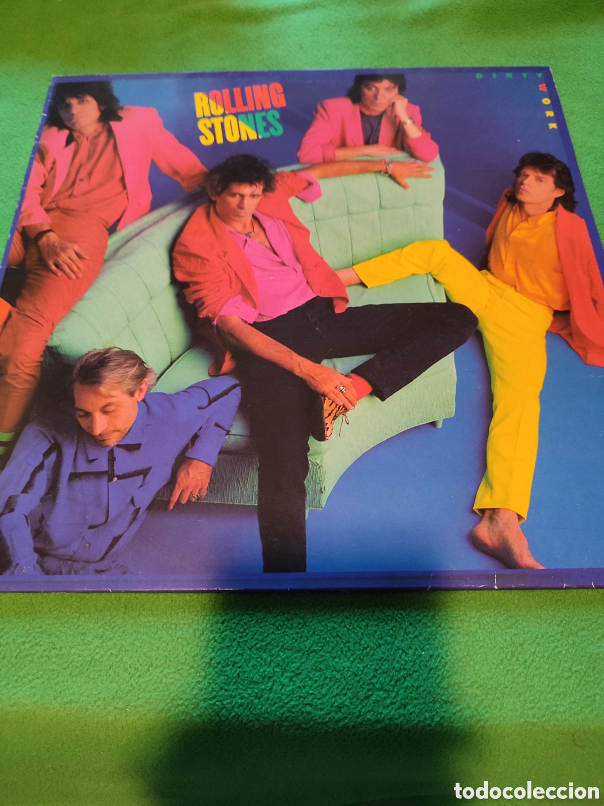 Discos de vinilo: The Rolling Stones - Dirty work - Foto 1