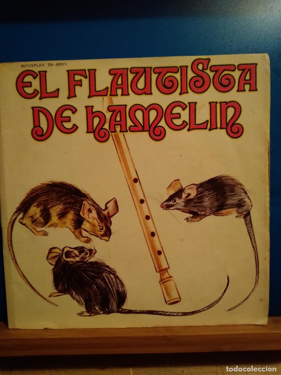 Discos de vinilo: Cuento Vinilo 7&rdquo; El Flautista de Hamelin Single - Foto 1