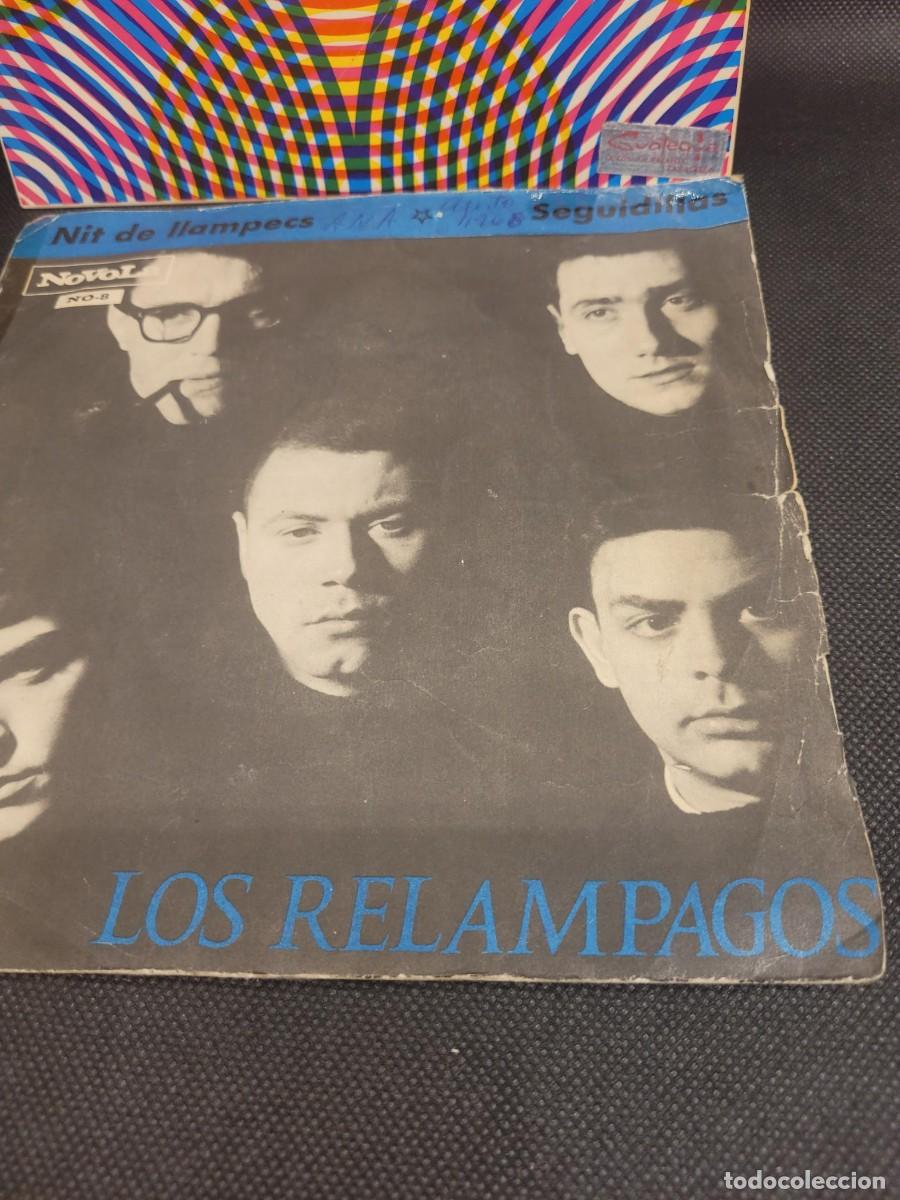 Discos de vinilo: Lote de 2 vinilo singles de LOS RELAMPAGOS 123 - Foto 3