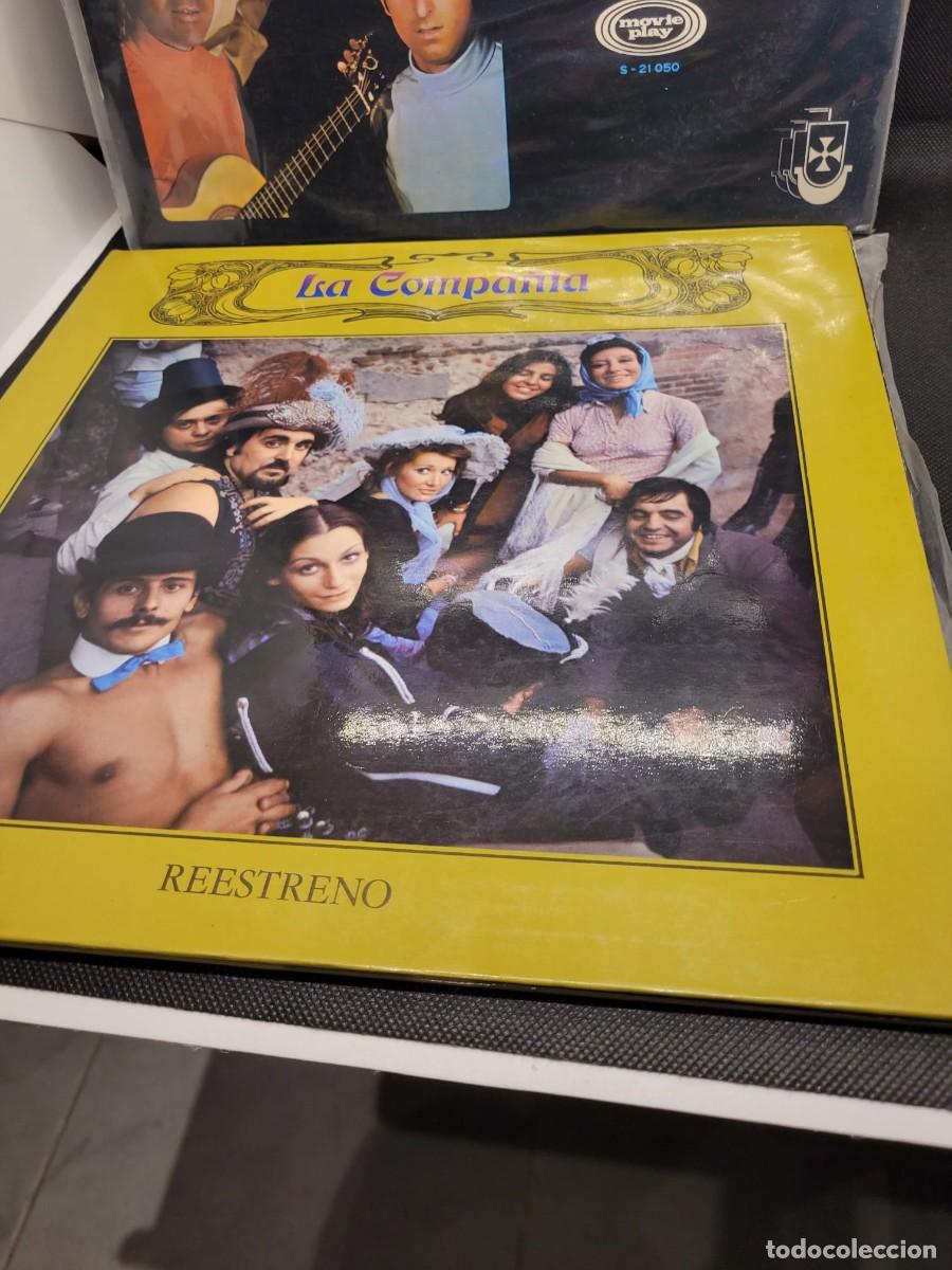 Discos de vinilo: Lote de 2 LP Los Carabelas y La compa&ntilde;&iacute;a - Foto 3