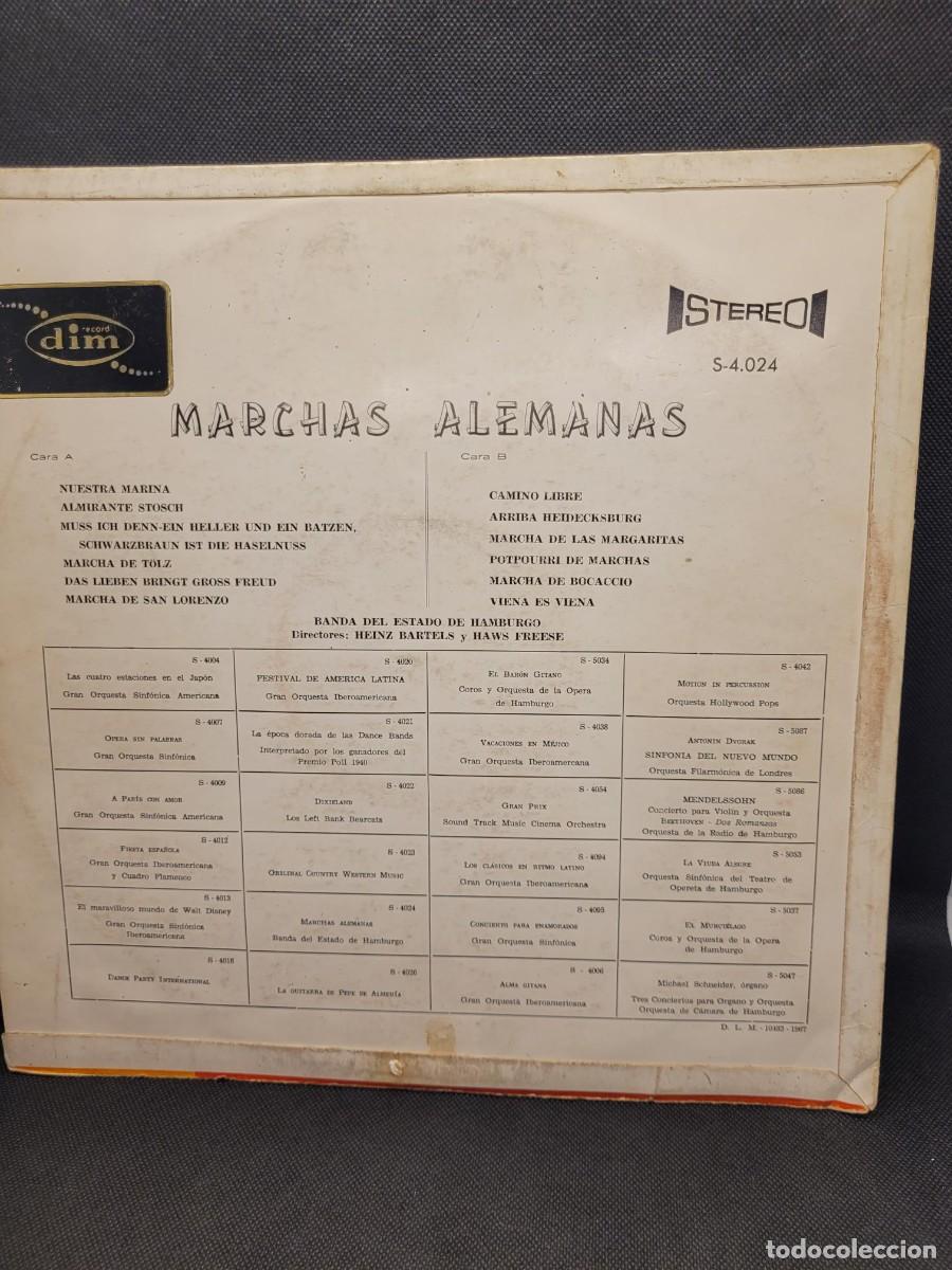 Discos de vinilo: MARCHAS GERMANAS Dirtector Heinz Bartels - Foto 2