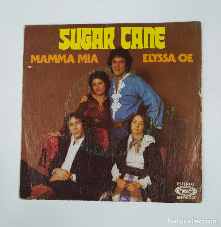 Discos de vinilo: SUGAR CANE - MAMMA MIA / ELYSSA OE. SINGLE. TDKDS27A - Foto 1