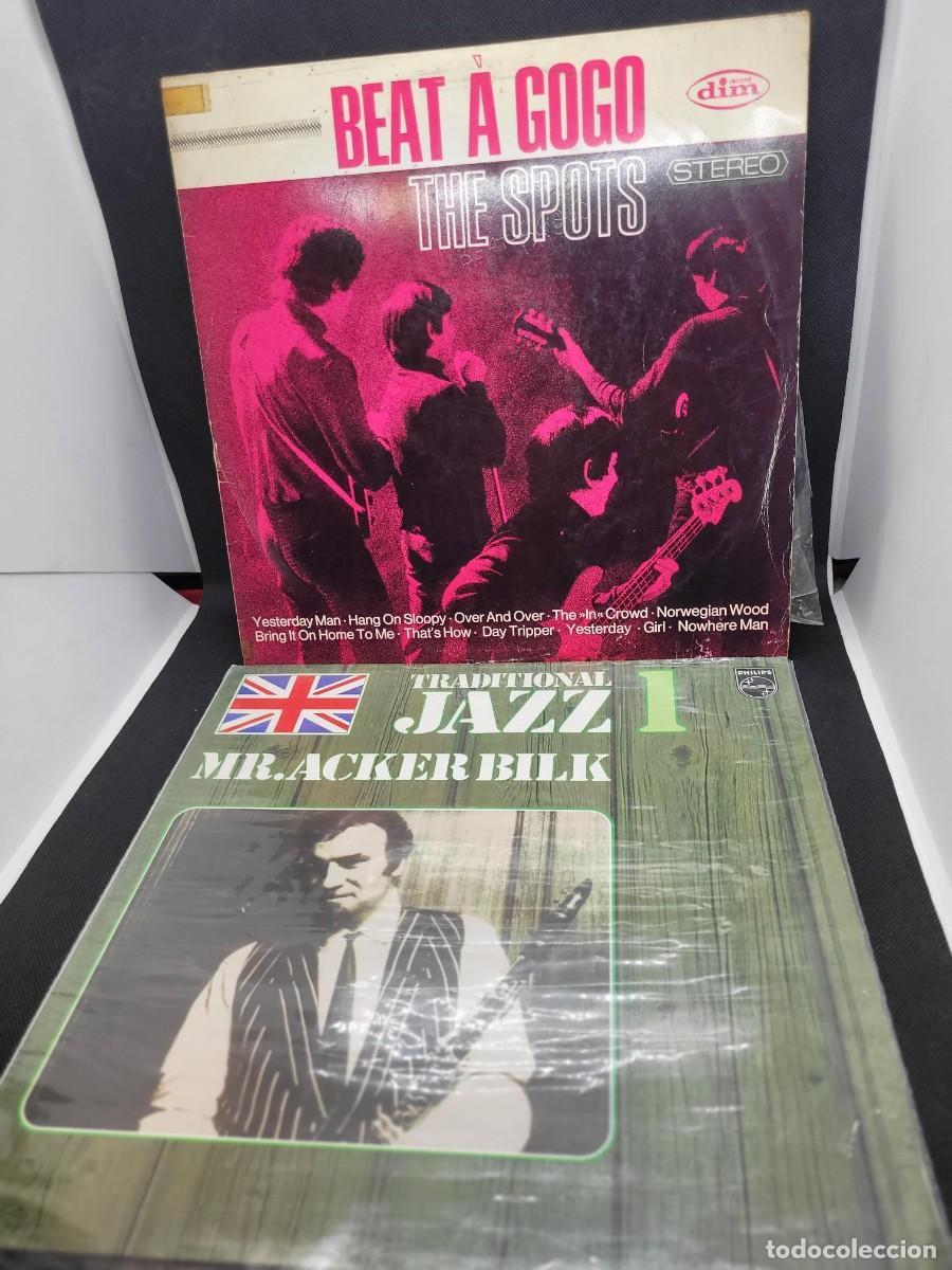 Discos de vinilo: Lote de Jazz y Beat vinilo lp THE SPOTS y ACKER BILK - Foto 1