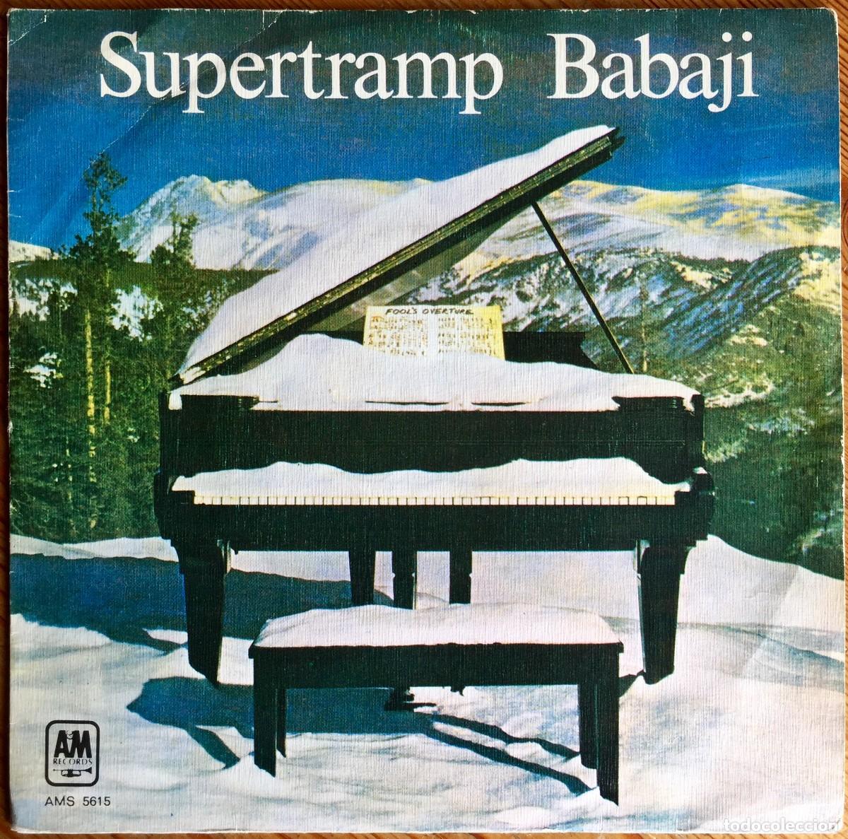 Discos de vinilo: SUPERTRAMP : BABAJI / FROM NOW ON [A&M - ESP 1978] 7&rdquo; - Foto 1