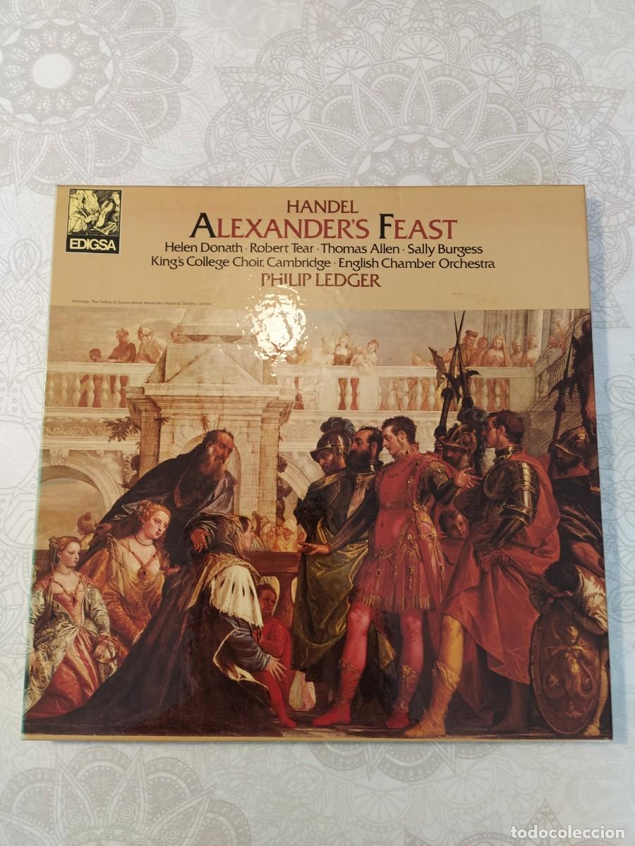 Discos de vinilo: HAENDEL - ALEXANDERs FEAST - 2 LPs - EDIGSA. MINT - Foto 1
