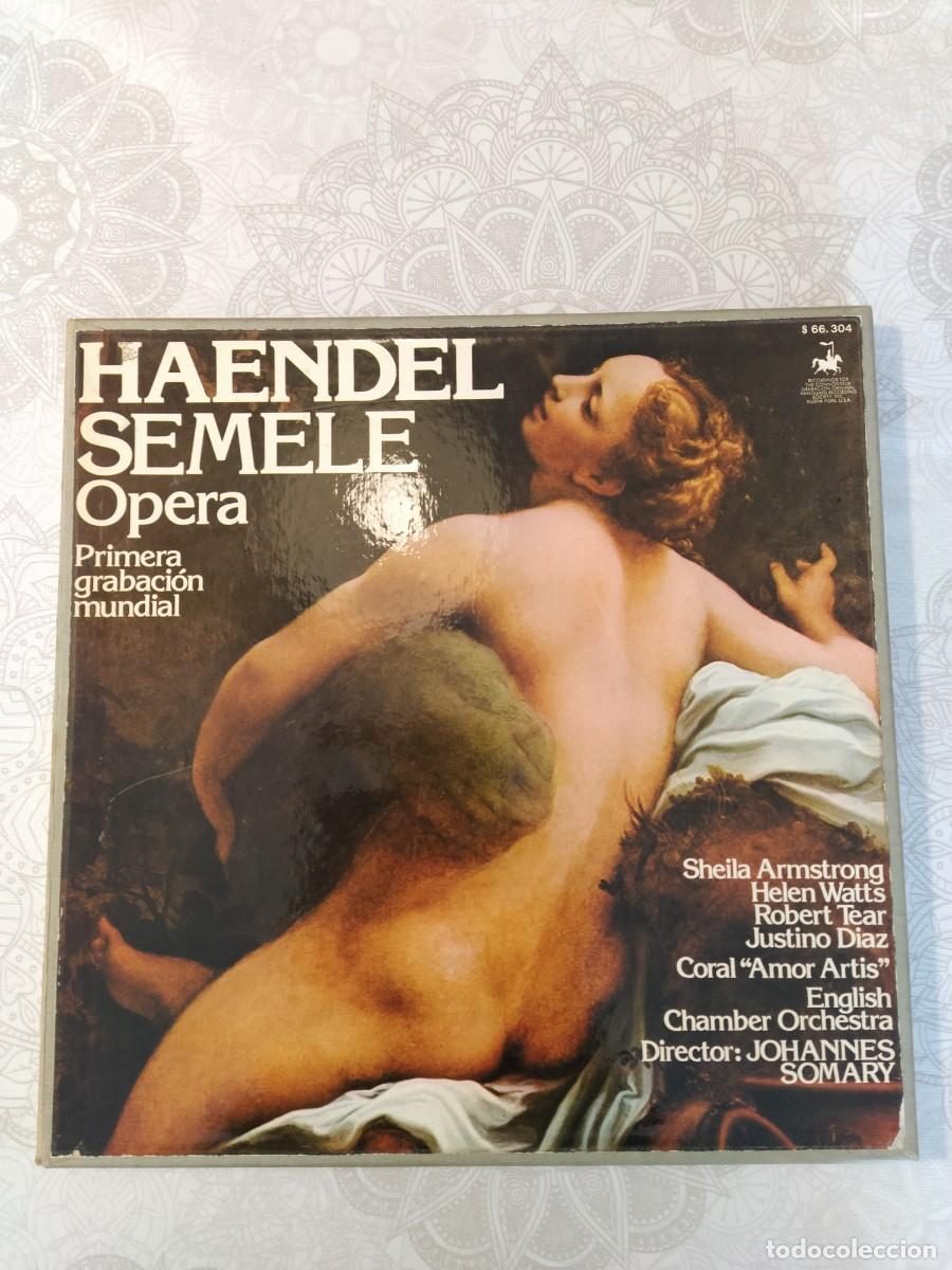 Discos de vinilo: HAENDEL - SEMELE - 3 LPs. MINT - Foto 1