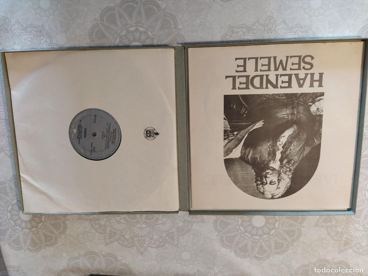 Discos de vinilo: HAENDEL - SEMELE - 3 LPs. MINT - Foto 2