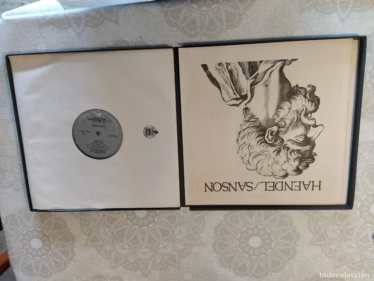 Discos de vinilo: HAENDEL - SANSON - 3 LPs. MINT - Foto 2