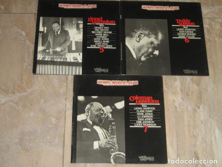 Discos de vinilo: WHO&acute;S WHO IN JAZZ - LOTE DEL NUMERO 1 AL 7 - BUEN ESTADO - VER FOTOS