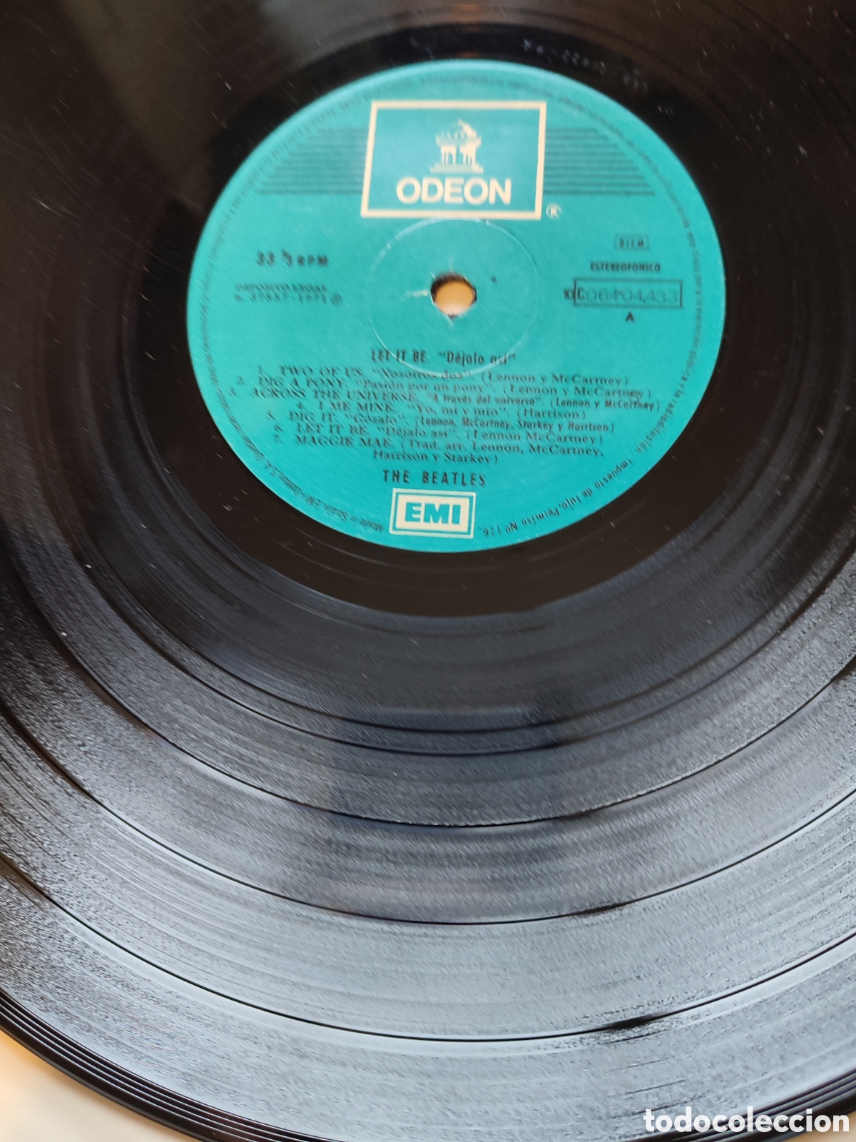 Discos de vinilo: The Beatles - Let It be - Foto 3