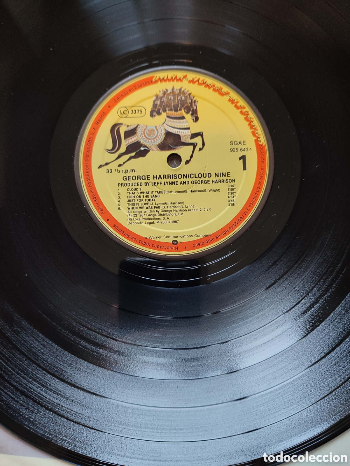 Discos de vinilo: George Harrison - Cloud nine - Foto 5