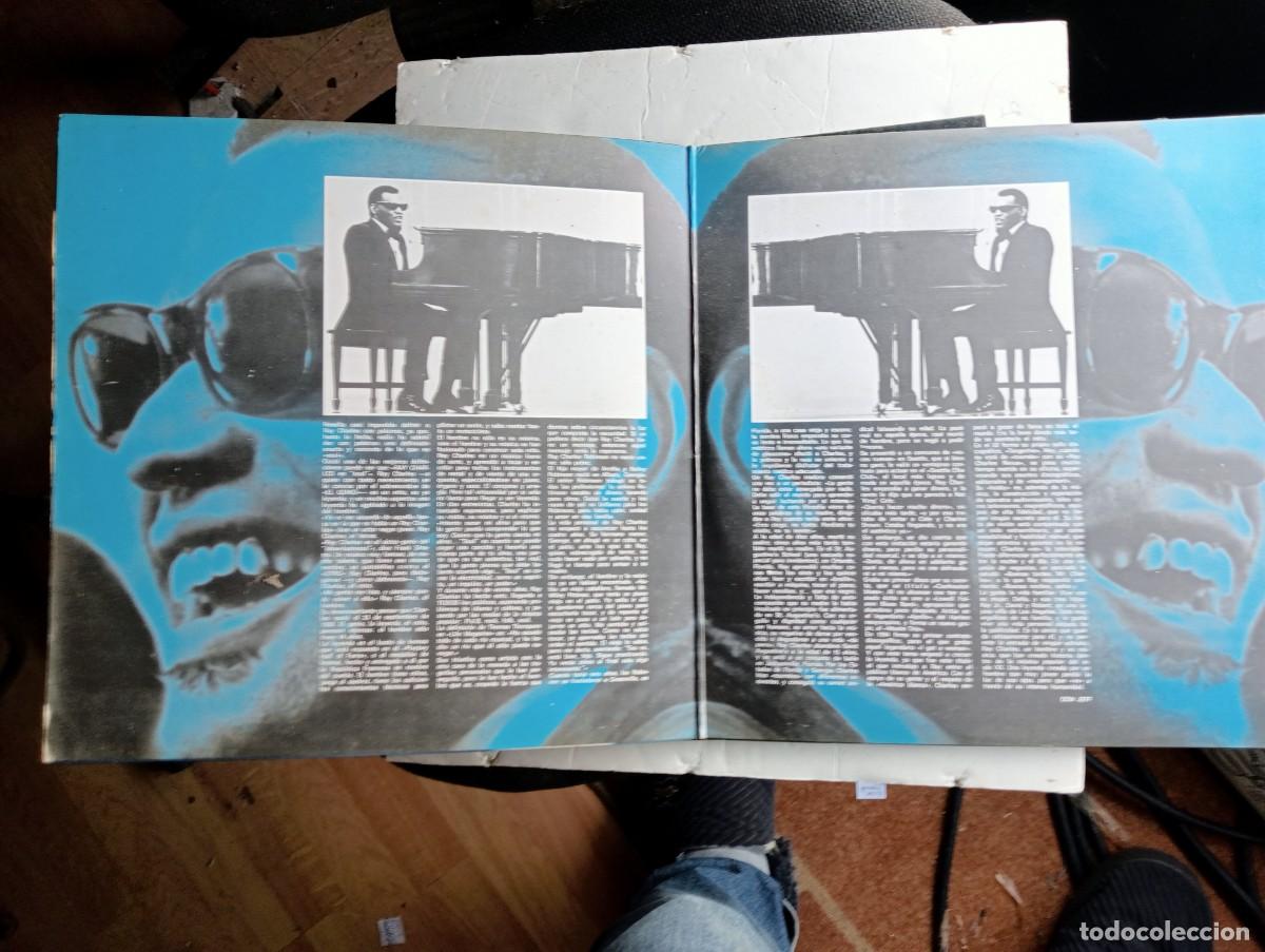Discos de vinilo: ray charles come live with me 1974 lp gatefold - Foto 2