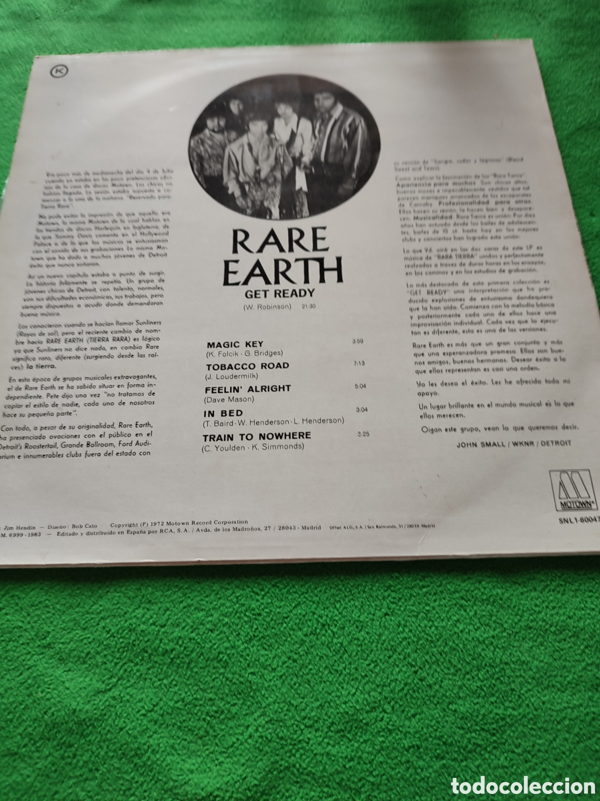 Discos de vinilo: Rare Earth - Get Ready - Foto 2
