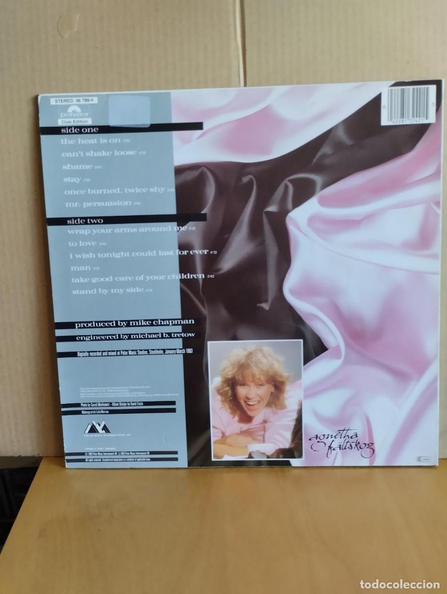 Discos de vinilo: AGNETHA F&Auml;LTSKOG --- WRAP YOUR ARMS AROUND ME - Foto 2