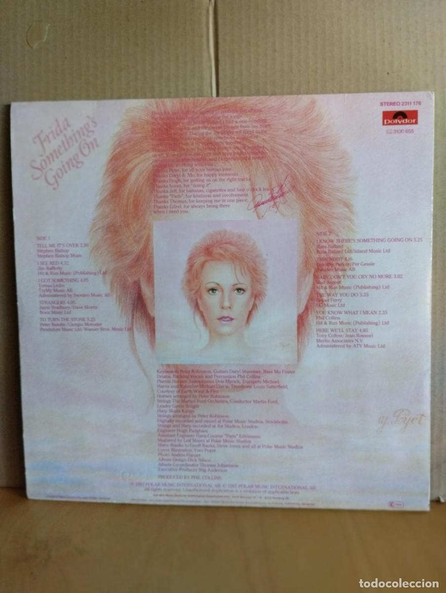 Discos de vinilo: FRIDA ----- SOMETHING&acute;S GOING ON ( ABBA ) - Foto 2