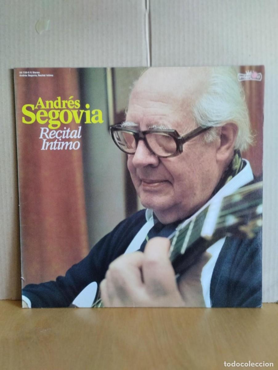Discos de vinilo: ANDRES SEGOVIA ---- RECITAL INTIMO - Foto 1