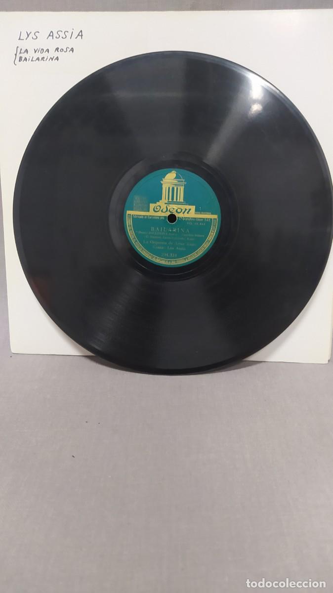 Discos de vinilo: Lys Assia la vida Rosa - bailarina . Ode&oacute;n - Foto 1