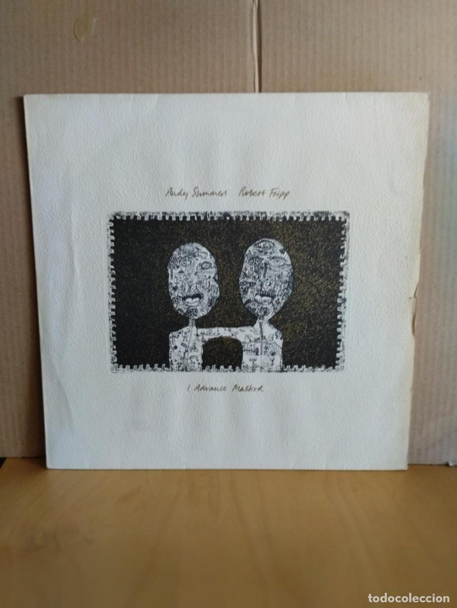 Discos de vinilo: ANDY SUMMERS -ROBERT FRIPP --- I ADVANCE MASKED - Foto 1