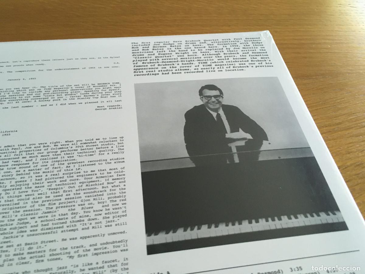 Discos de vinilo: Brubeck Time, disco de vinilo, PRECINTADO - Foto 3