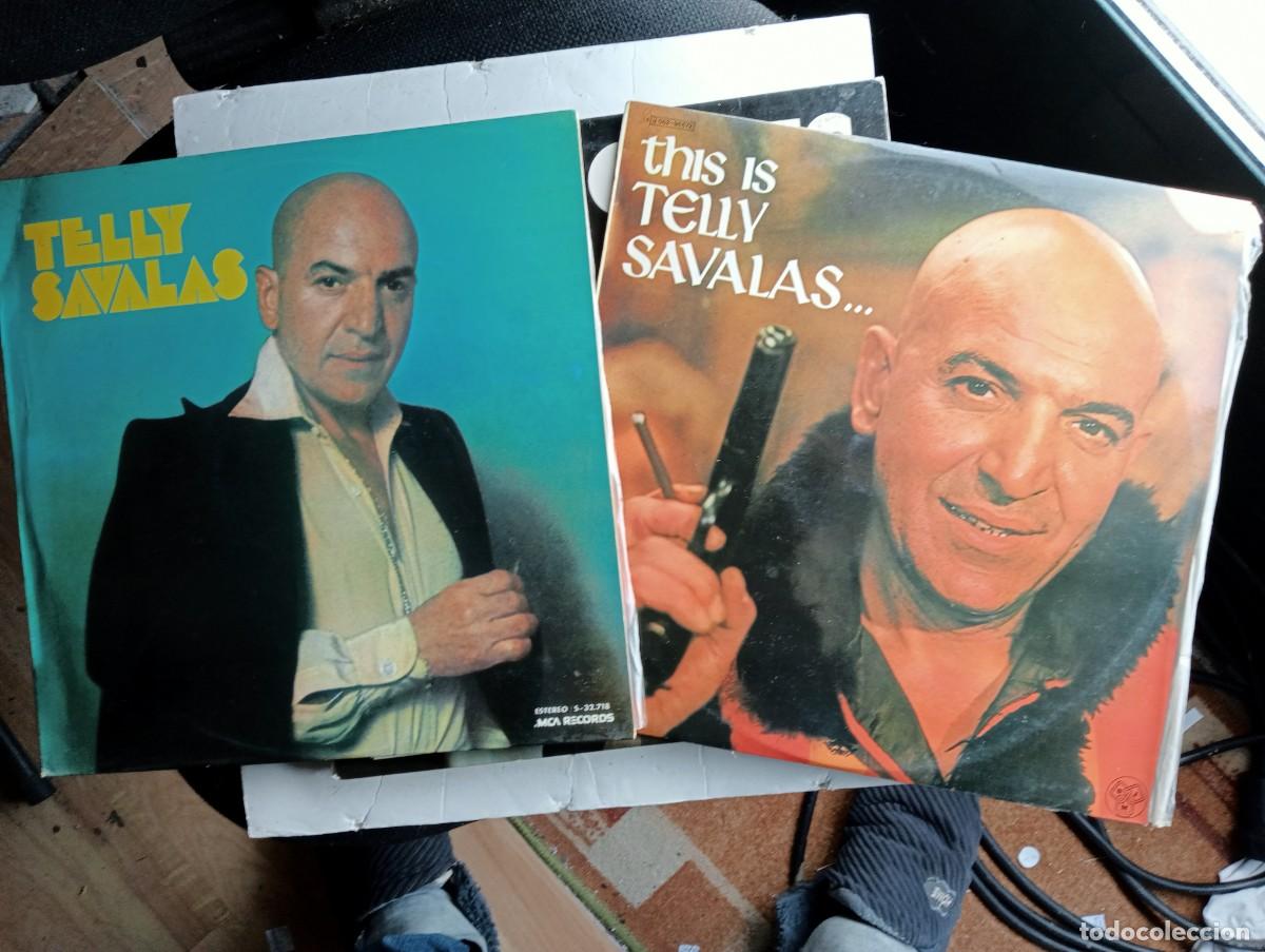 Discos de vinilo: 2 lps de telly savalas 1975 - Foto 1