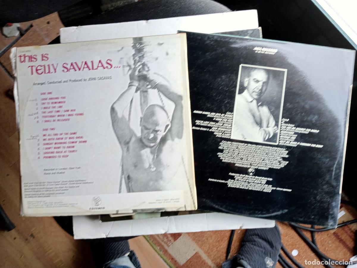Discos de vinilo: 2 lps de telly savalas 1975 - Foto 2