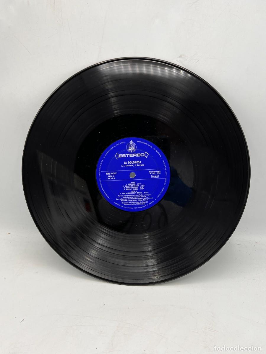 Discos de vinilo: LP - JOS&Eacute; SERRANO - LA DOLOROSA - HISPAVOX - MADRID 1966 - Foto 5