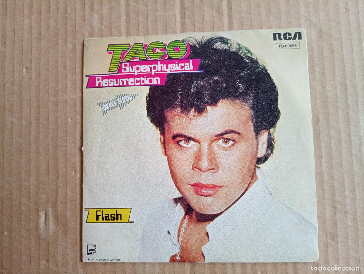 Discos de vinilo: TACO - SUPERPHYSICAL SINGLE 1983 EDICION ESPA&Ntilde;OLA - Foto 1