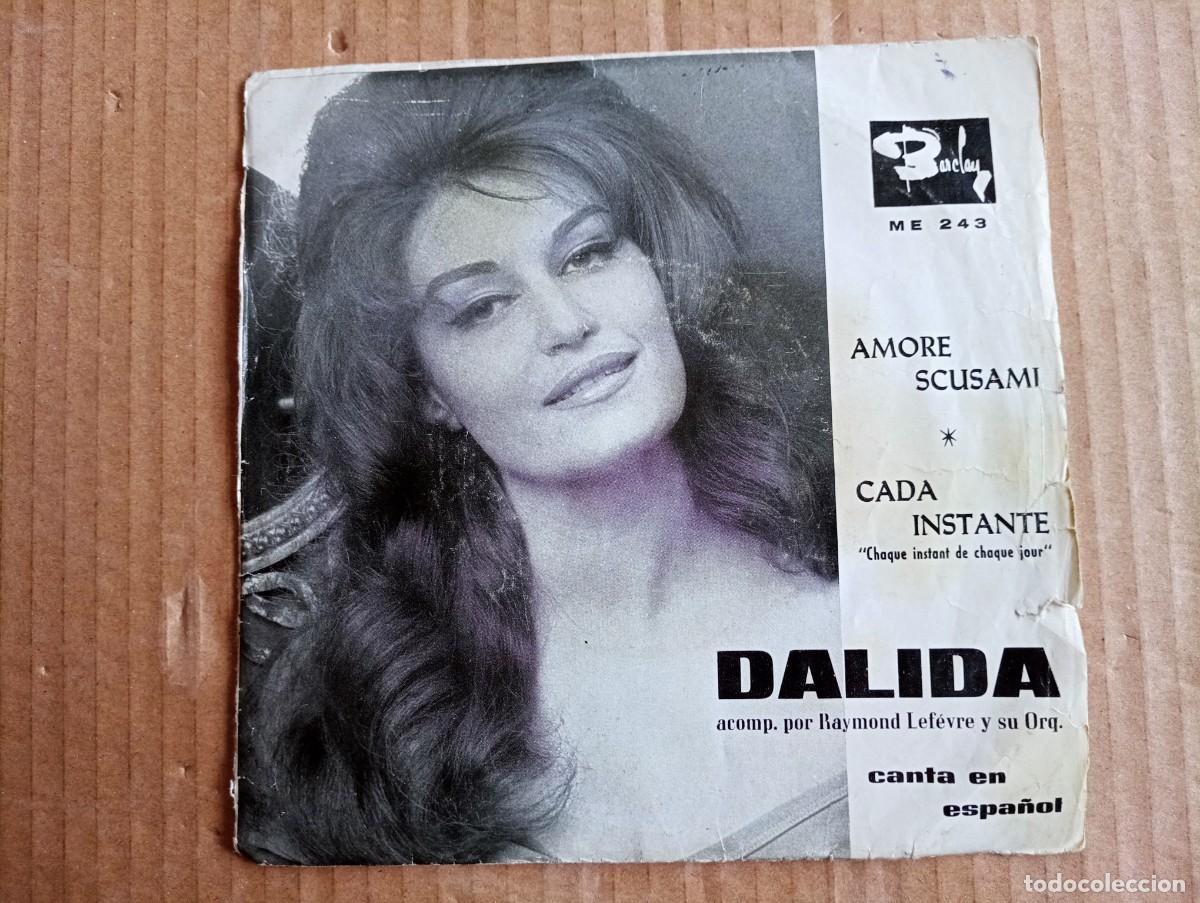 Discos de vinilo: DALIDA & RAYMOND LEFEVRE - AMORE SCUSAMI SINGLE 1964 EDICION ESPAÑOLA