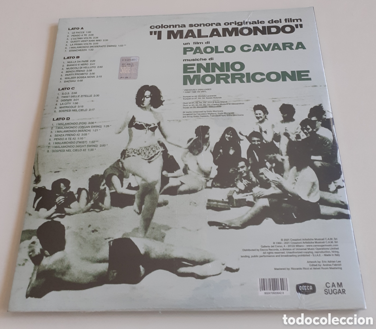 Discos de vinilo: Ennio morricone, malomondo 2LP - Foto 2