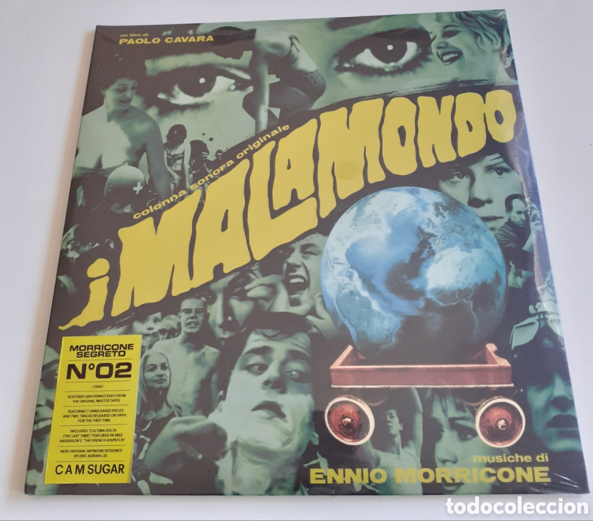 Discos de vinilo: Ennio morricone, malomondo 2LP - Foto 1