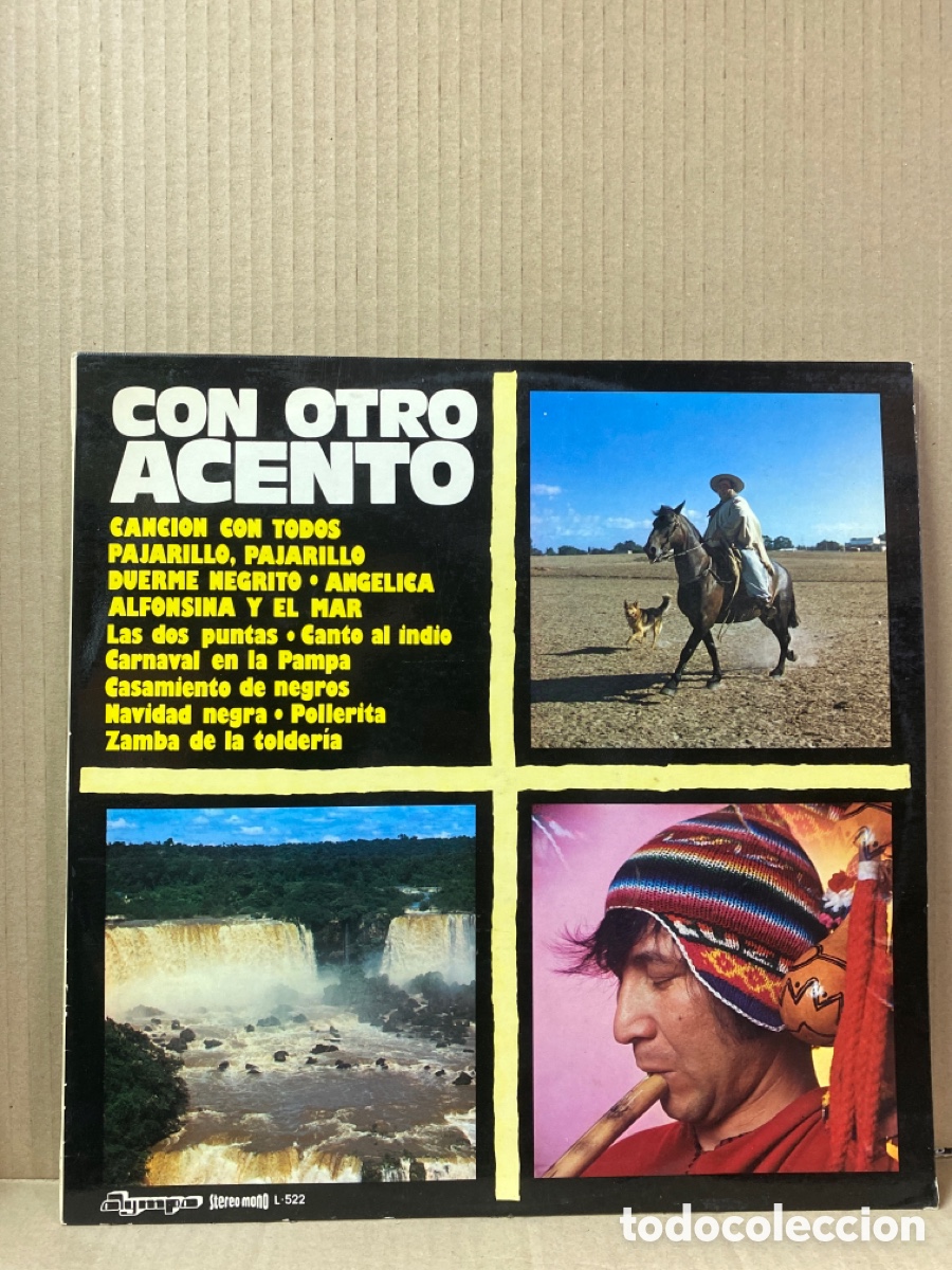 Discos de vinilo: LP CON OTRO ACENTO - Foto 1