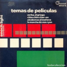 Discos de vinilo: SINGLE DE VINILO ENOCH LIGHT Y SU ORQUESTA TEMAS DE PELICULA