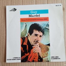 Dischi in vinile: GUY MARDEL - GRAN FESTIVAL DE EUROVISION 1965 EP 4 TEMAS EDICION ESPAÑOLA