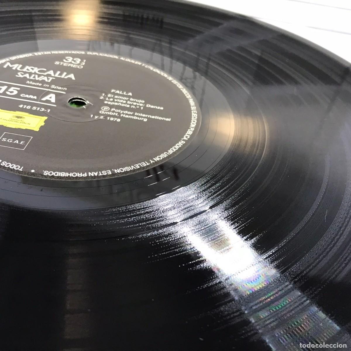 Discos de vinilo: MUSICALIA - SALVAT - DISCO N&ordm; 15. Falla - Foto 9