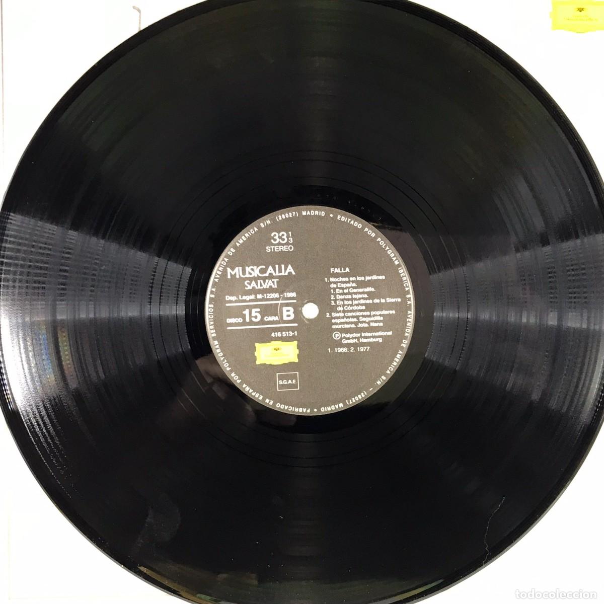 Discos de vinilo: MUSICALIA - SALVAT - DISCO N&ordm; 15. Falla - Foto 11