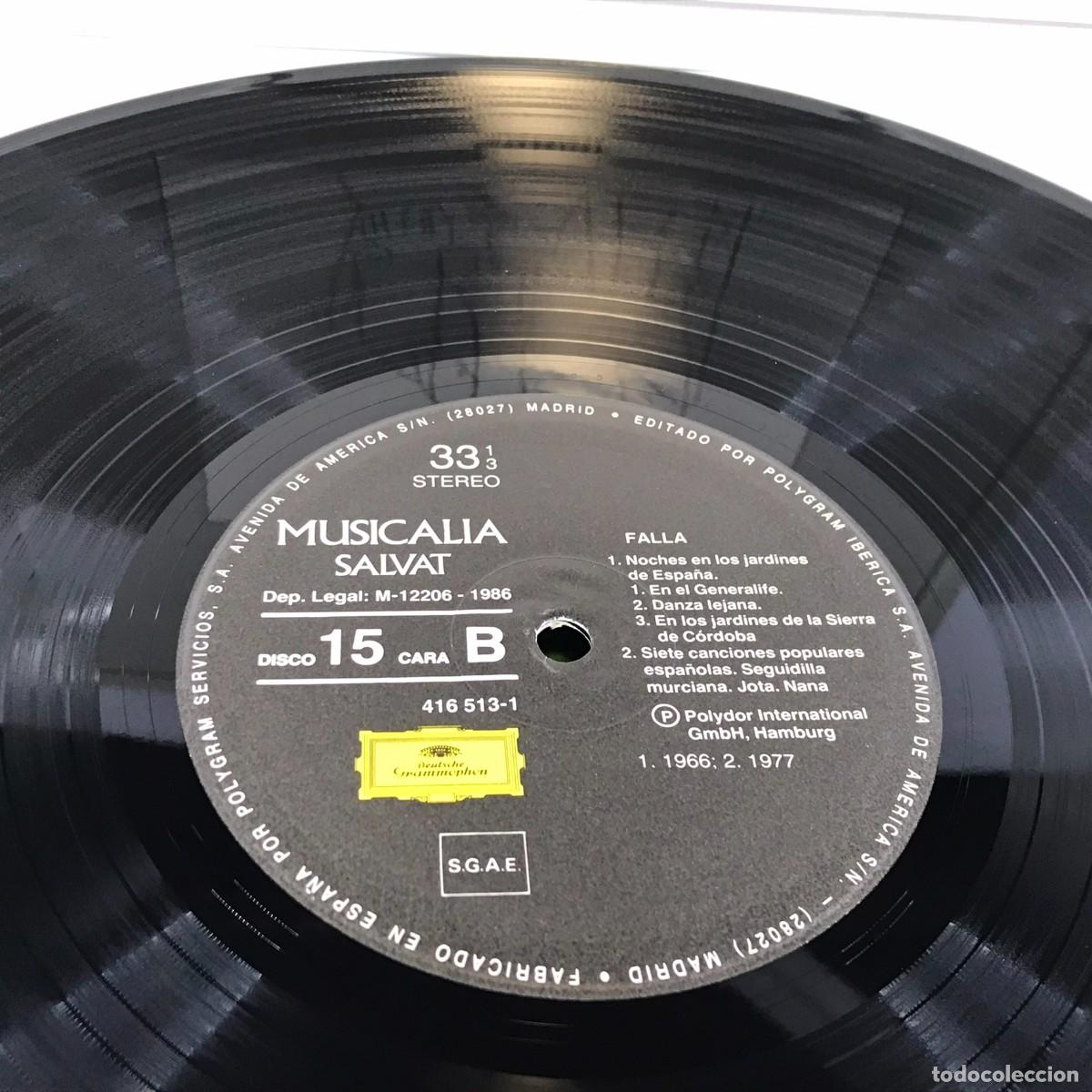 Discos de vinilo: MUSICALIA - SALVAT - DISCO N&ordm; 15. Falla - Foto 13