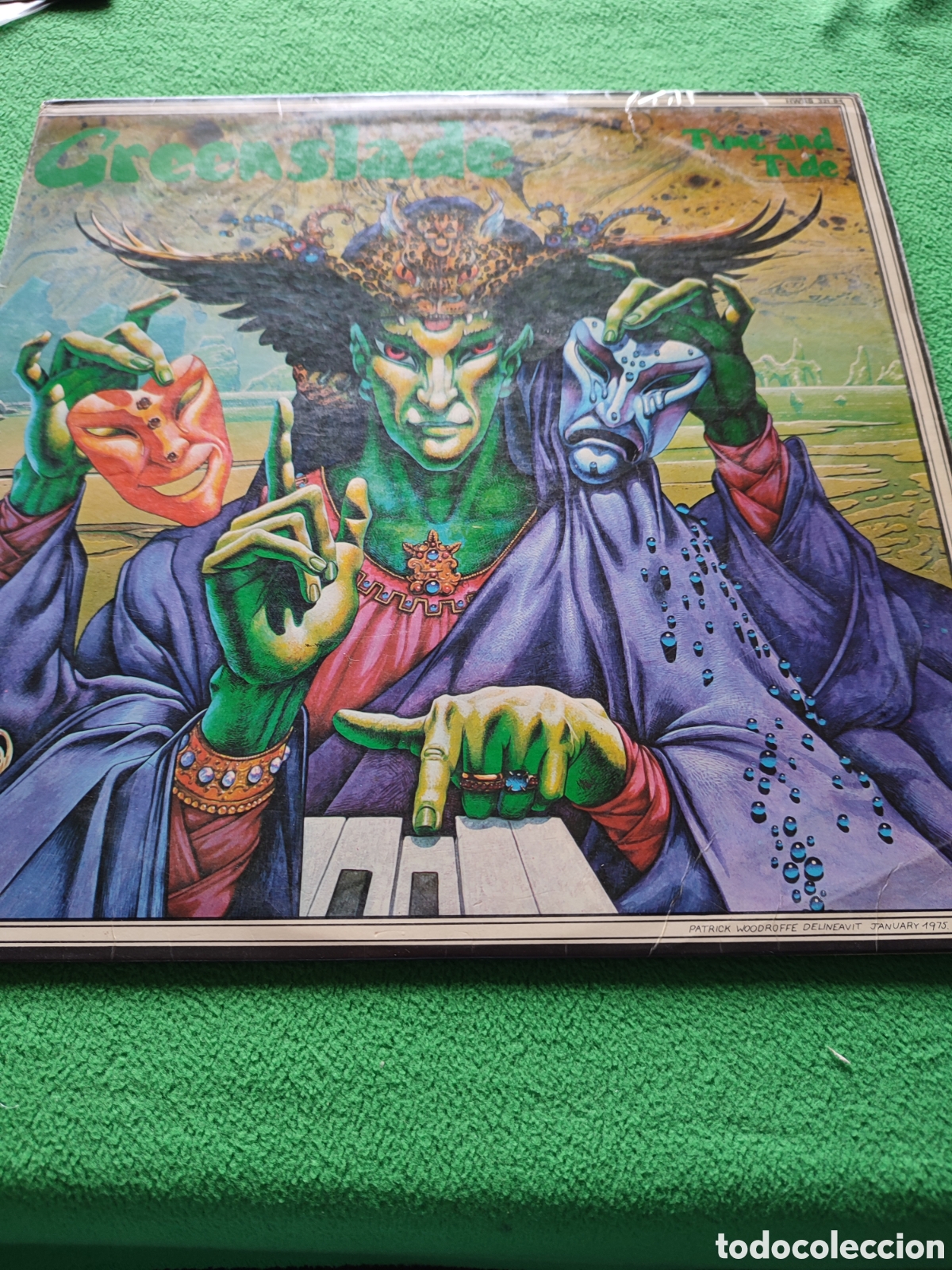 Discos de vinilo: Greenslade - Time and tide - Foto 1