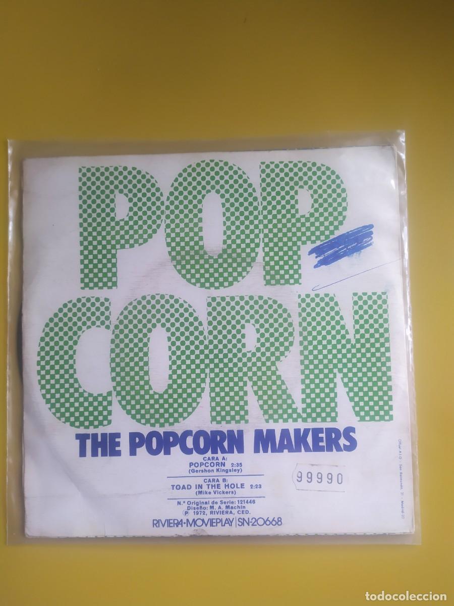 Discos de vinilo: The Popcorn Makers - Popcorn / Toad in the hole 1972 - Foto 2