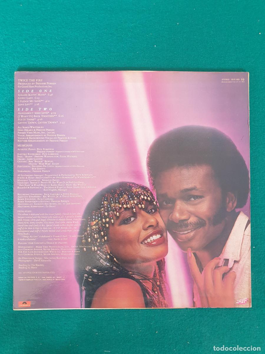 Discos de vinilo: Peaches & Herb &ndash; Twice The Fire - Foto 2