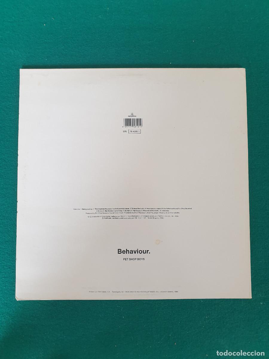 Discos de vinilo: Pet Shop Boys &ndash; Behaviour - Foto 2