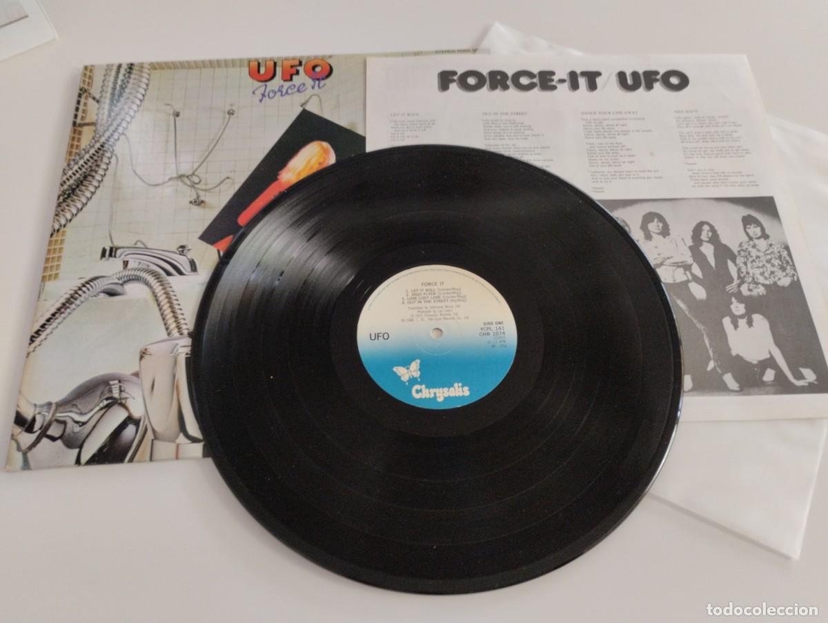 Discos de vinilo: VINILO EDICION COREANA DEL LP DE UFO - FORCE IT - VER CONDICIONES DE VENTA - Foto 3