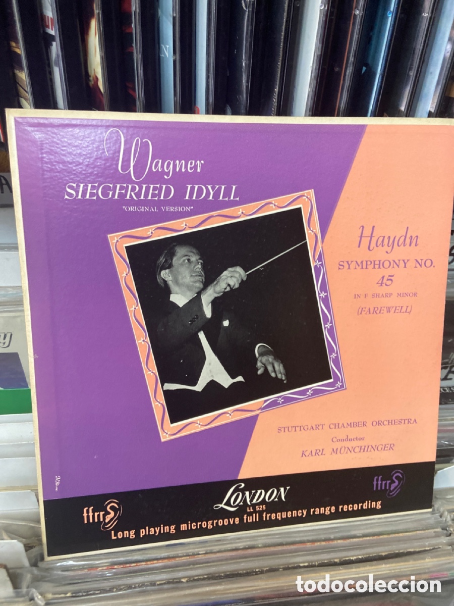Discos de vinilo: Wagner siegfried idyll haydn symphony no 45 - Foto 1