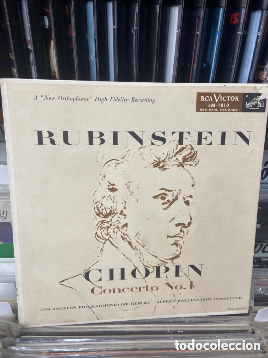 Discos de vinilo: Rubinstein chopin concerto no 1 - Foto 1