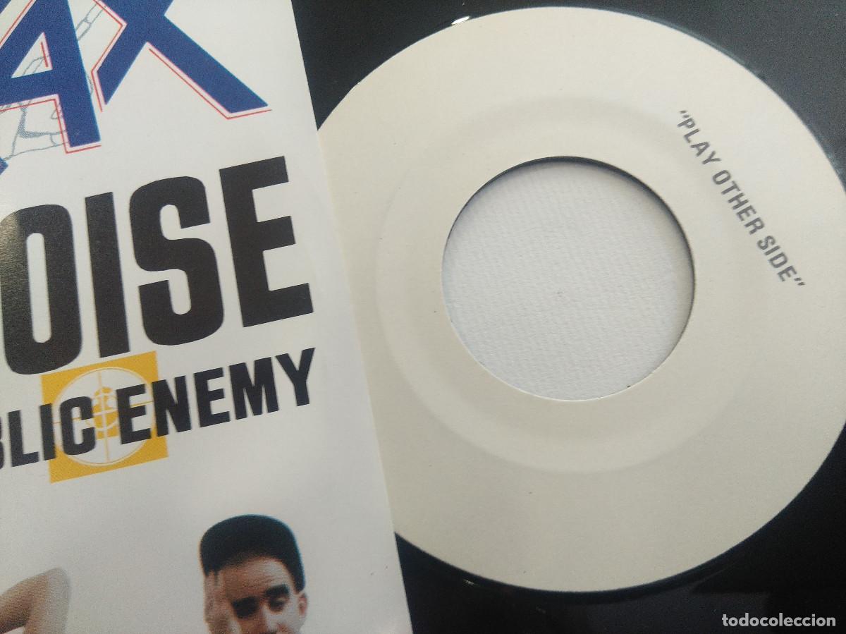 Discos de vinilo: ANTHRAX/BRING THE NOISE/SINGLE METAL. - Foto 2
