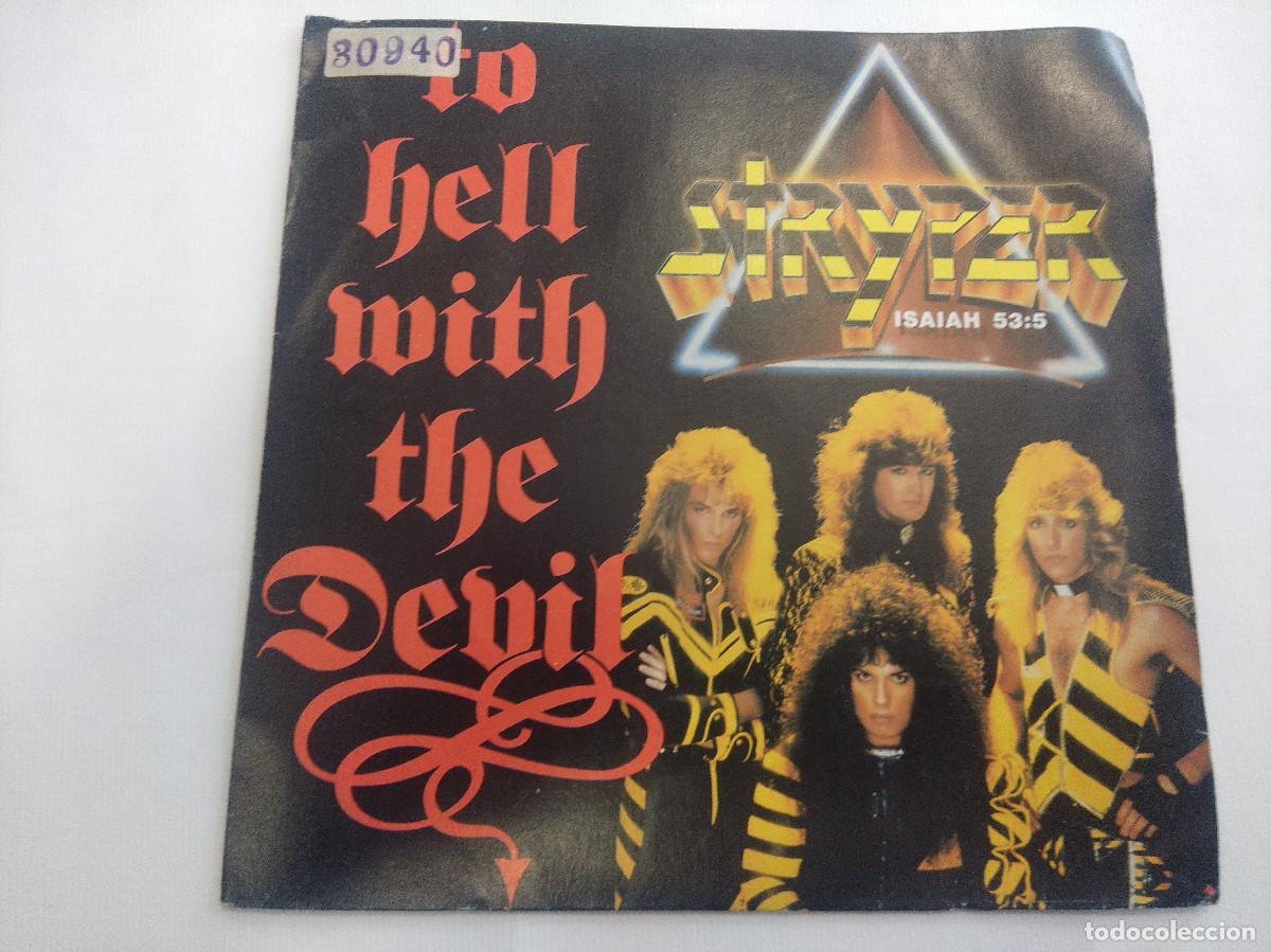 Discos de vinilo: STRYPER/TO HELL WITH THE DEVIL/SINGLE METAL. - Foto 1