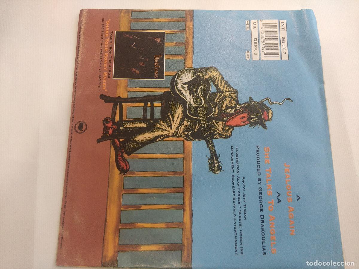 Discos de vinilo: THE BLACK CROWES/JEALOUS AGAIN/SINGLE METAL. - Foto 3