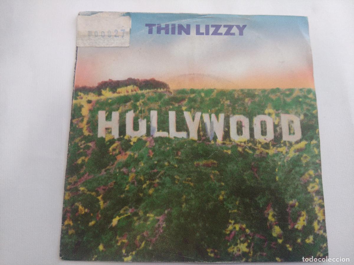 Discos de vinilo: THIN LIZZY/HOLLYWOOD/SINGLE METAL. - Foto 1