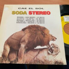Discos de vinilo: SODA STEREO CERATI MELERO (CAE EL SOL) SINGLE ESPAÑA 1992 PROMO (EPI14)
